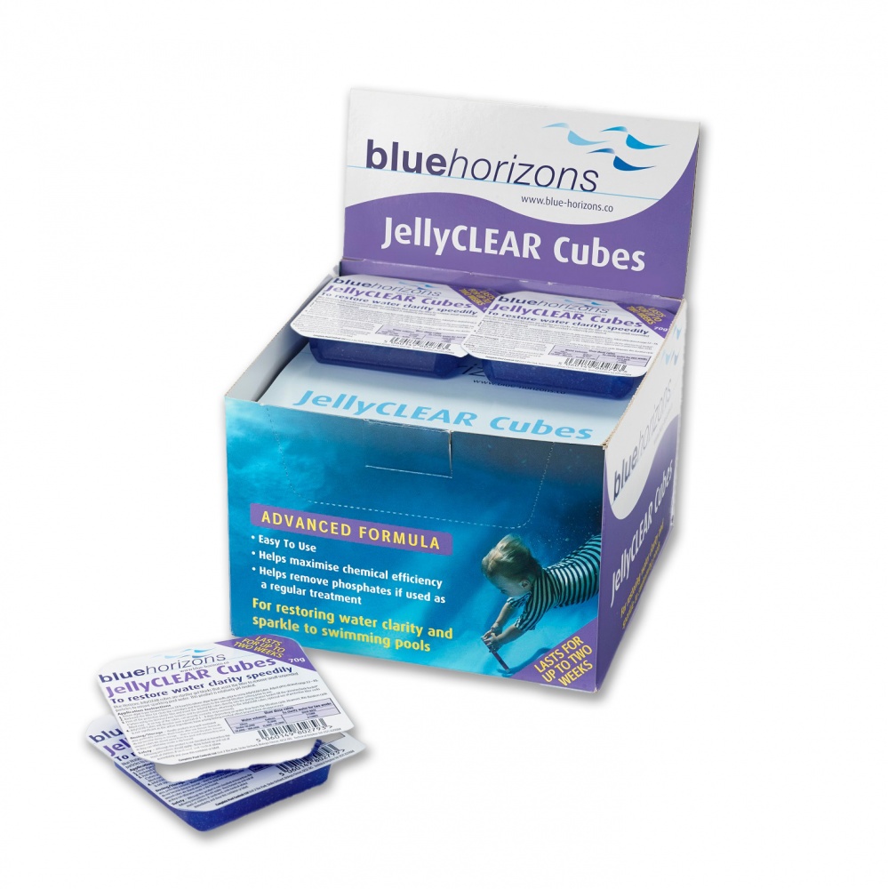 Blue Horizons Jelly Clear Cubes Flocculent Water Clarifier Pool Market